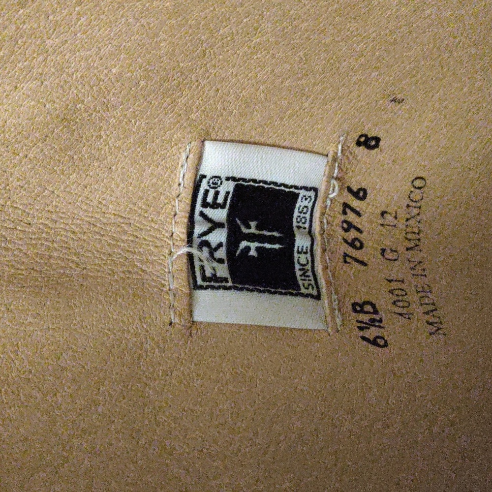 Frye and Co."Lindsay" Redwood Leather Tall Riding Boots #76976 - Picture 6 of 15